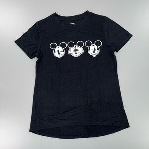 Women’s Disney Mickey Mouse Black & White T-Shirt size XS